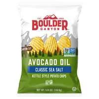 Boulder Canyon Avocado Oil Sea Salt Kettle Cooked Potato Chips