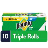 Bounty Select-A-Size White Triple Roll Paper Towels - 10 ct