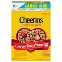 Cheerios Gluten Free Toasted Whole Grain Oat Cereal Large Size