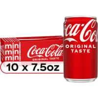 Coca-Cola Mini Original Soda - 10 pk