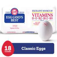 Eggland's Best Vegetarian Fed Large White Eggs