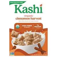 Kashi Organic Cinnamon Harvest Whole Wheat Biscuits Cereal with Fiber