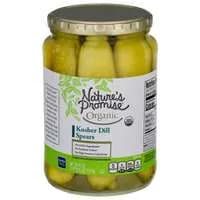 Nature's Promise Organic Kosher Dill Pickle Spears