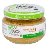 Nature's Promise Organic Minced Garlic in Water
