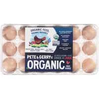Pete & Gerry's Organic Free Range Large Brown Eggs