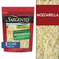 Sargento OƯ The Block Part-Skim Fine Cut Shredded Mozzarella Cheese