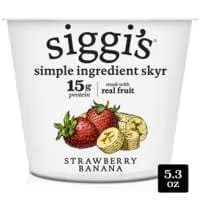 Siggi's Low Fat Strawberry Banana Skyr Yogurt Cup