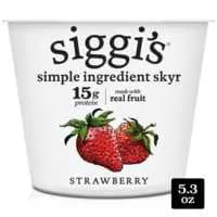 Siggi's Non Fat Strawberry Skyr Yogurt Cup