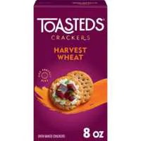 Toasteds Harvest Wheat Crackers
