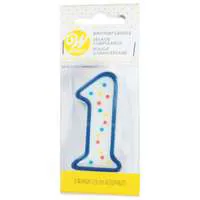 Wilton Numeral Birthday Candle #1
