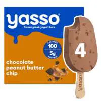 Yasso Chocolate Peanut Butter Chip Greek Yogurt Bars - 4 ct