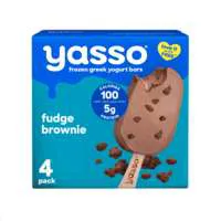 Yasso Fudge Brownie Greek Yogurt Bars - 4 ct