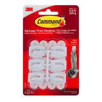 3M Command Mini Hooks White