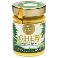 4th & Heart Gluten Free Grass-fed Original Ghee (Clarified Butter)