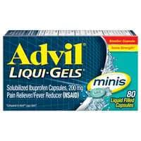 Advil Ibuprofen Pain Relief 200 mg Liqui-Gels Minis