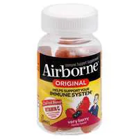 Airborne Original Very Berry Flavor Immune System Support Gummies
