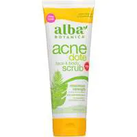 Alba Botanica Acne Dote Face & Body Scrub Maximum Strength