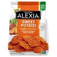 Alexia Seasoned Sweet Potatoes WaƯle Cut Fries Frozen