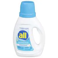 all Sensitive Fresh Spring Breeze Liquid Laundry Detergent