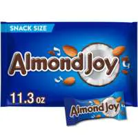 Almond Joy Coconut & Almond Chocolate Candy Bars Snack Size