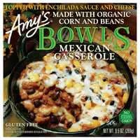 Amy's Bowls Organic Gluten Free Mexican Casserole Frozen Meal