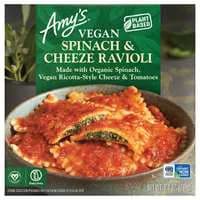 Amy's Bowls Organic Vegan Spinach & Cheeze Ravioli Plant-Based Frozen Meal
