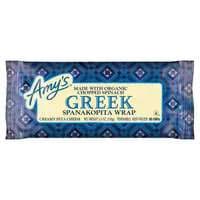 Amy's Organic Greek Spanakopita Wrap Frozen