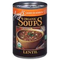 Amy's Organic Light in Sodium Gluten Free Lentil Soup