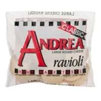 Andrea Large Round Cheese Ravioli Pasta Frozen