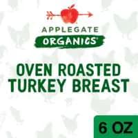 Applegate Organics Antibiotic Free Oven Roasted Turkey Breast Sliced