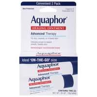 Aquaphor Healing Ointment Advanced Therapy - 2 pk