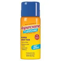 Aspercreme Dry Spray Lidocaine