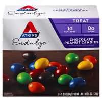 Atkins Endulge Treat Chocolate Peanut Candies Low Carb - 5 ct