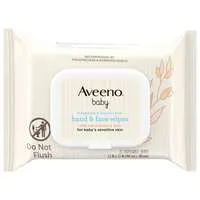 Aveeno Fragrance Free Baby Hand & Face Wipes