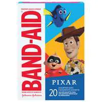 Band-Aid Adhesive Bandages Assorted Sizes Pixar