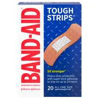 Band-Aid Bandages Tough Strips 1 x 3 1/4 Inch