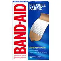 Band-Aid Flexible Fabric Bandages Extra Large