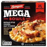 Banquet MEGA Bowls BuƯalo-Style Chicken Mac 'N Cheese Frozen Meal