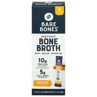 Bare Bones Gluten Free Chicken Broth Instant Beverage Mix - 4 ct