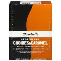 Barebells No Sugar Added Cookies & Caramel Protein Bars -12 ct