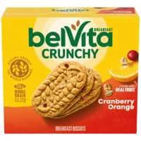 belVita Crunchy Cranberry Orange Breakfast Bars Biscuits - 5 ct