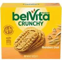 belVita Crunchy Golden Oat Breakfast Bars Biscuits - 5 ct