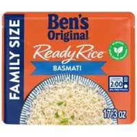 Ben's Original Microwave Ready Rice White Basmati Family Size