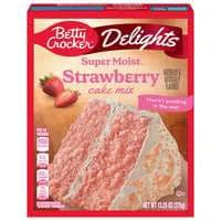 Betty Crocker Delights Super Moist Strawberry Cake Mix