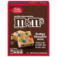 Betty Crocker Milk Chocolate M&M's Fudgy Blondie Mix