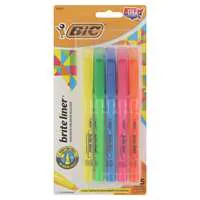 BIC Brite Liner Highlighters Assorted Colors