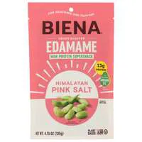 Biena Crispy Roasted Himalayan Pink Salt 13g Protein Edamame