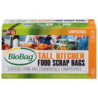 BioBag Tall Kitchen Compostable Food Scrap Bags