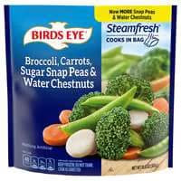 Birds Eye Steamfresh Broccoli Carrots Sugar Snap Peas & Water Chestnuts