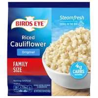 Birds Eye Steamfresh Original Riced Cauliflower Family Size Frozen